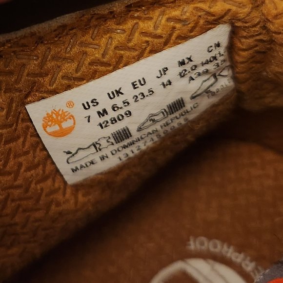 Timberland Toddler Premium Waterproof Boots Tan (7M) - Picture 13 of 14